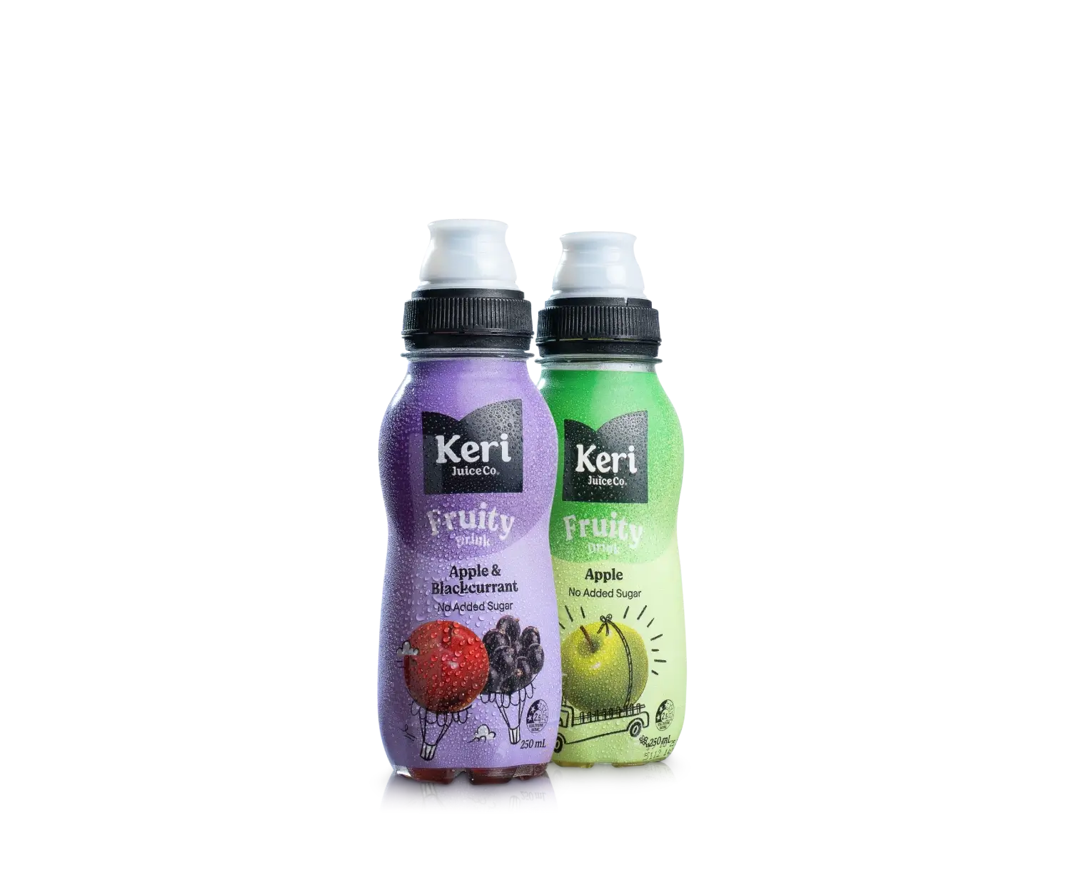 Kids Drinks Keri Kids Apple Juice and Keri Kids Apple & Blackcurrent juice